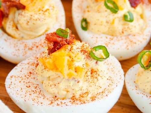 Loaded Deviled Eggs