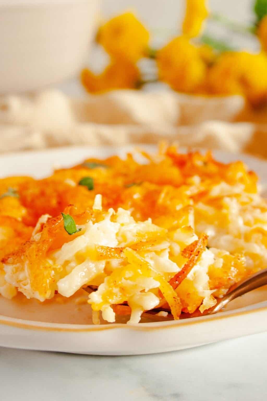 4Ingredient Cheesy Hash Brown Casserole (Without Soup) The Darling Apron